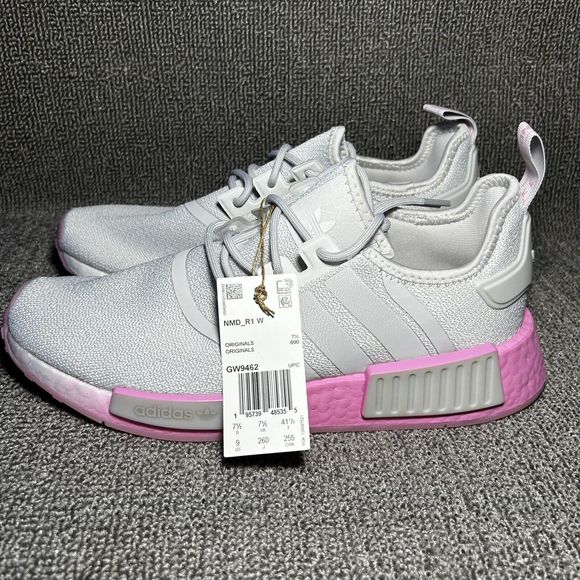 [GW9462] Adidas Originals NMD_R1 Women's Sneaker Grey/Pink *NEW* SIZE 9 - Picture 6 of 6